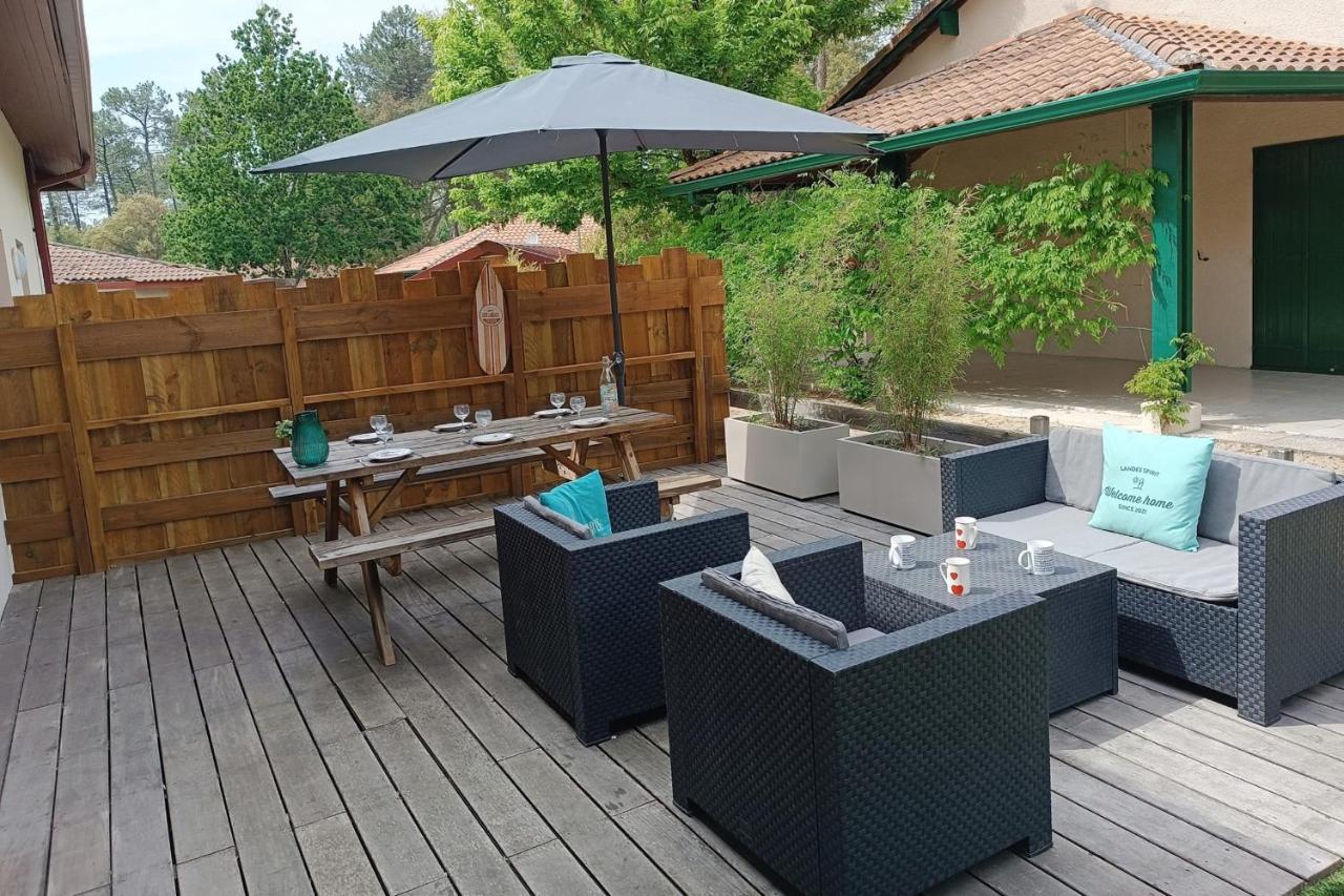 Duplex House With Large Terrace And Garden Apartment Moliets-et-Maa Exterior photo